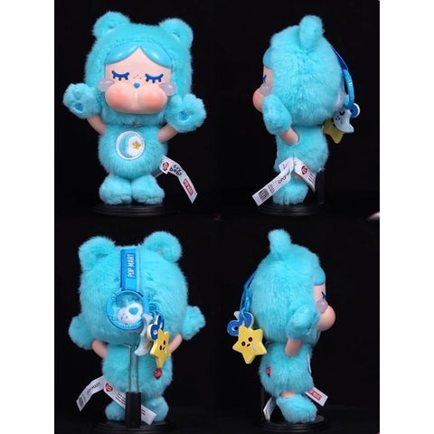 Crybaby × Care Bears Vinyl Plush Pendant Blind Box Series: Bedtime Bear (Confirmed Style)