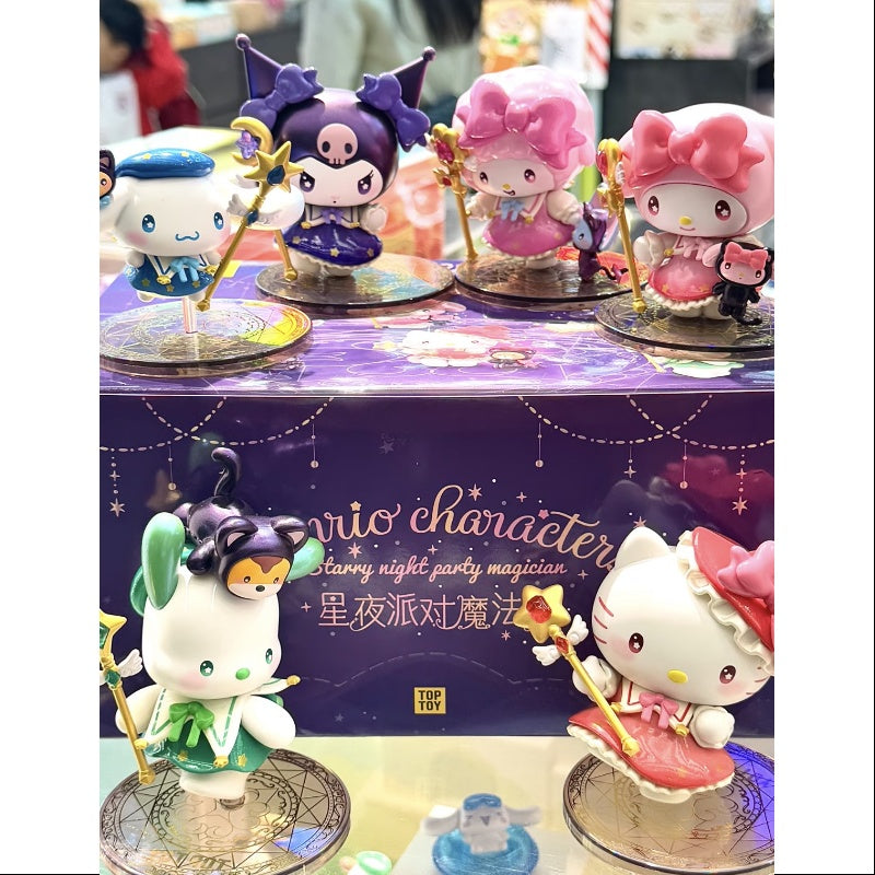 Sanrio Characters Starry Night Party Magician Series Whole Set Opened