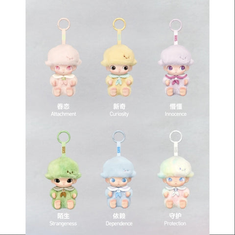 DIMOO Journal of New Life Vinyl Plush Pendant Series Whole Set Opened