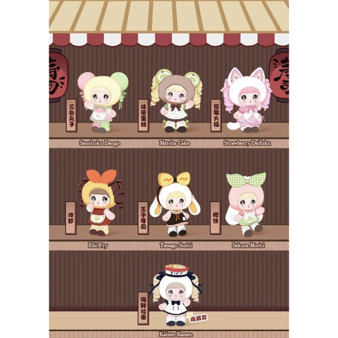 Nommi Izakaya Bites Plush Pendant Blind Box Series Complete Set