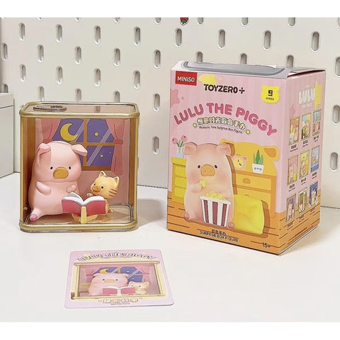LuLu the Piggy Pleasure Time Blind Box Series: Bedtime Story (Confirmed Style)