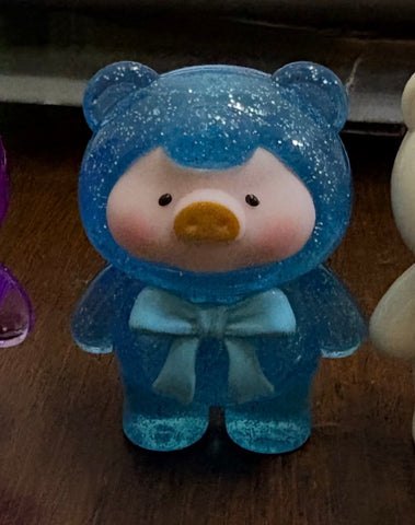 LuLu the Piggy Teddy Mini Ore Collection Blind Bag Series: Aquamarine (R 1/20) (Confirmed Style)