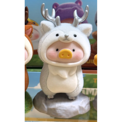 LuLu the Piggy Animal Party 2 Blind Box Series: Silver Snow Deer (Special) (Confirmed Style)