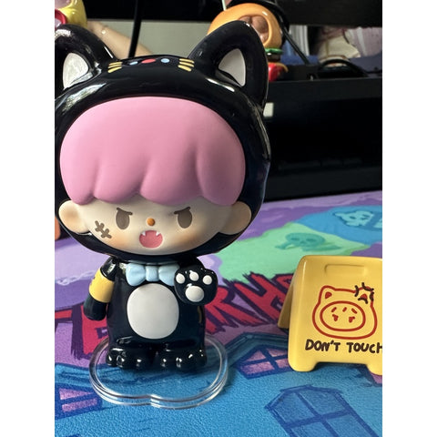 zZoton Naughty Animal City Series Don't Touch Cat