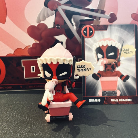 Pop Mart Marvel Deadpool Series Baby Deadpool