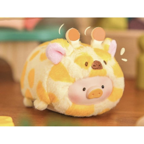 LuLu the Piggy Animal Party Series 2 Stick Together Plush Blind Box Series: Giraffe (Confirmed Style)