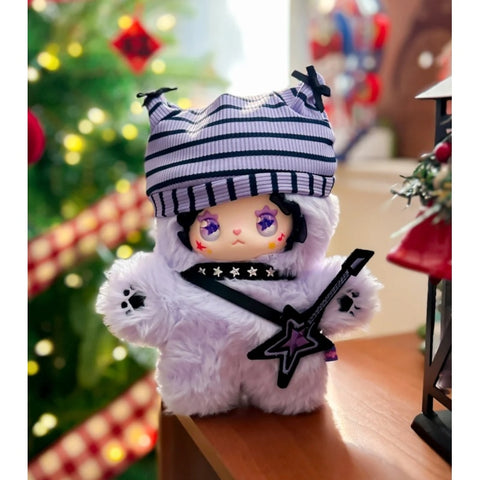 Emma Punk Era Vinyl Plush Blind Box Series: Rock Cat (Confirmed Style)