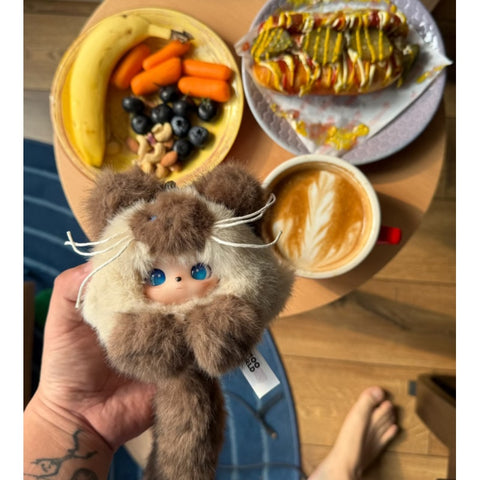 DIMOO Fluffy Roll - Kitty Roll Figurine Limited Edition