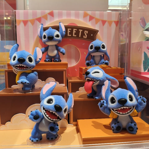 Disney Stitch Fluffy Adventure Series Whole Set Opened
