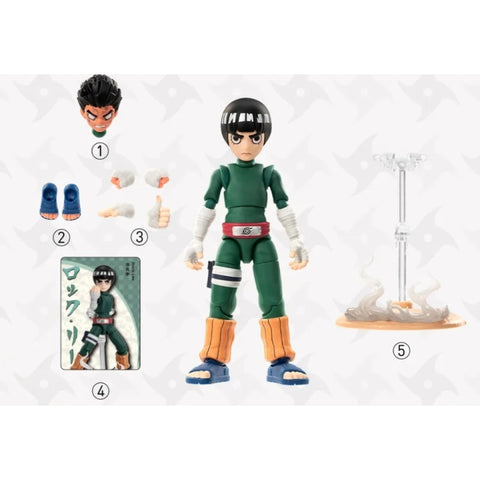Rock Lee Naruto Chunin NAME Exam Arc Action Figure Blind Box Series: Rock Lee (Confirmed Style)
