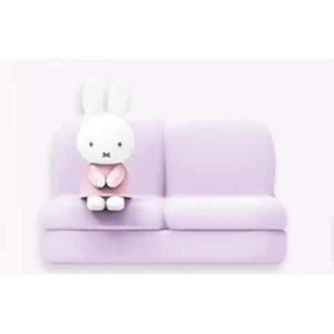 Miffy Sofa Phone Stand Season 2 Blind Box Series: Purple Sofa (Confirmed Style)