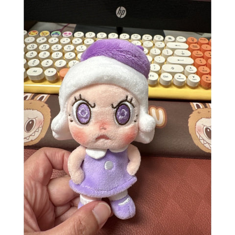 Angry Molly Angry Energy Plush Pendant Blind Box Series: Purple Fire (Confirmed Style)