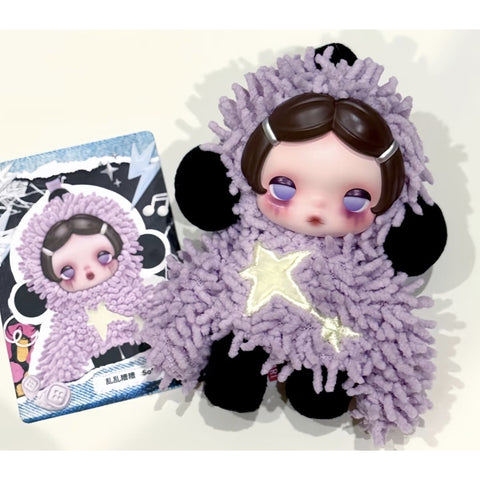 Skullpanda Off Mode Plush Pendant Bilnd Box Series: Soft Chaos (Confirmed Style)