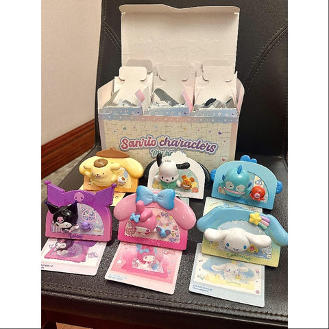 Sanrio Characters My Home Magnet Series Whole Set Opened