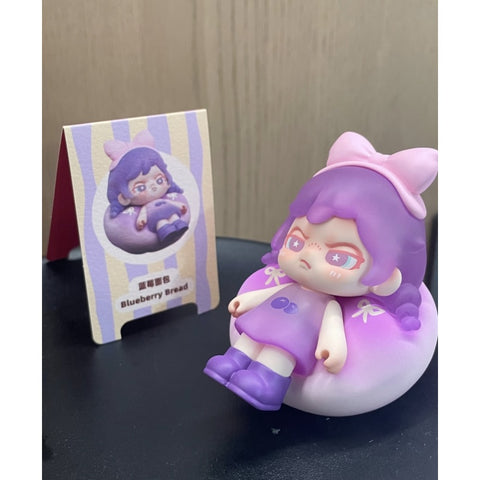 Baby Dora Tiny Bread Bite Mini Blind Box Series: Blueberry Bread (Confirmed Style)