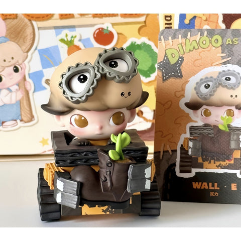 DIMOO WORLD × PIXAR Blind Box Series: Dimoo as Wall·E (Confirmed Style)