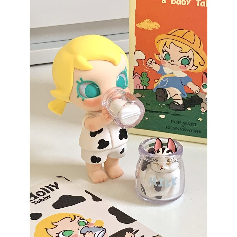 Baby Molly & Baby Tabby Series Figures - POP MART (United