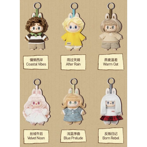Labubu The Monsters Hair Salon Vinyl Plush Pendant Blind Box Series: Whole Set (Opened Box)