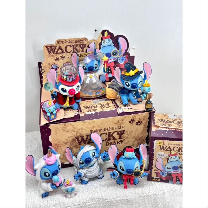 Disney Stitch Wacky Diary 2.0 Series Whole Set Opened