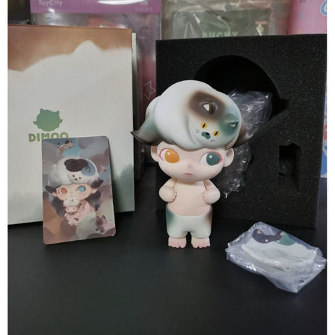 Yellow Dimoo Cat DIMOO Blue Calico Cat Limited Figure – TOYSEZ