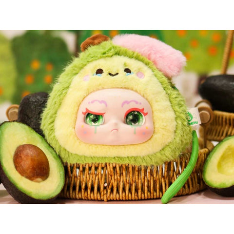 Kimmon Fruit Plush It's You Blind Box Series: Bully Avocado (Confirmed Style)