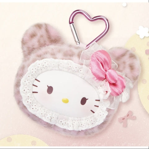 Hello Kitty Sanrio Characters Fluffy Teddy Bear Plush Pendant Series Secret Hello Kitty (1/144)