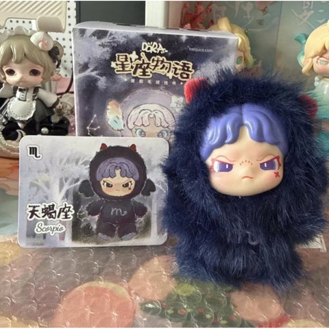 DORA Constellation Monogatari Vinyl Plush Pendant Blind Box Series: Scorpio (Confirmed Style)