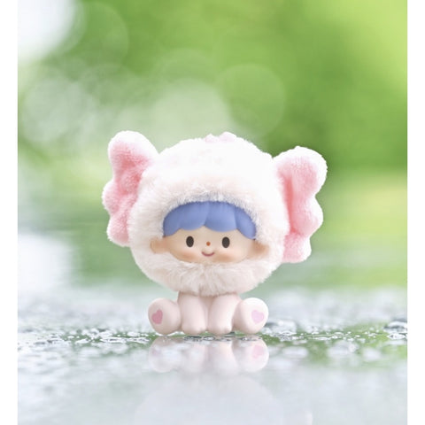 zZoton Little Countryside Joys Mini Blind Box Series: Sakura Wish Axolotl (Confirmed Style)
