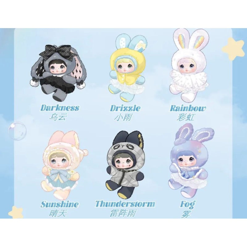 Nommi Weather Forecast Plush Dolls Blind Box Series: Whole Set (Opened Box)