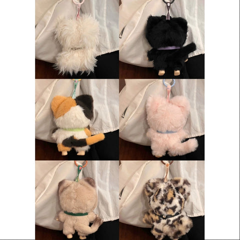 zZoton My little cat Series Vinyl Plush Doll Whole Set Opened