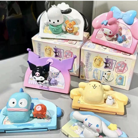 Sanrio Characters My Home Magnet Series Whole Set Opened