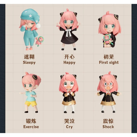 Spy X Family Anya's Daily Life Blind Box Series: Whole Set (Opened Box)