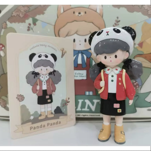 Molinta Party Animals Series Small Secret Panda Panda(1/72)