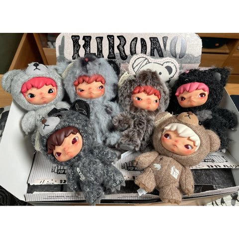 Hirono Road Journal Plush Doll Pendant Series Whole Set Opened