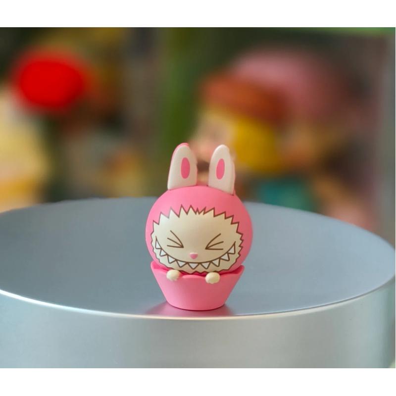 Labubu Pop Bean Sweet Cup Series: Zimomo Pink (Confirmed Style) | TOYSEZ Data