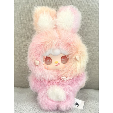 Yooki Hopping Bunny Plush Pendant Series: Peach Rabbit (Confirmed Style) | TOYSEZ Data