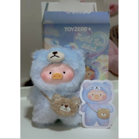 LuLu the Piggy Joyful Time PVC Plush Keychain Series Small Secret GOOD WEATHER TEDDY (1/72)