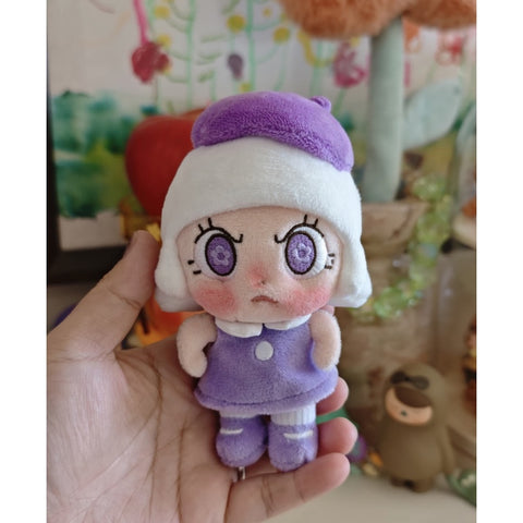 Angry Molly Angry Energy Plush Pendant Blind Box Series: Purple Fire (Confirmed Style)