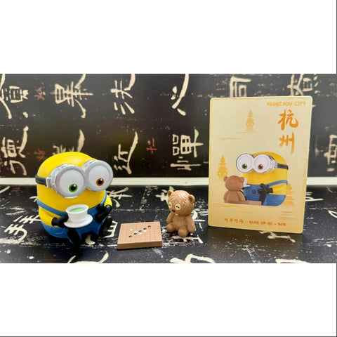 Minions Travelogues of China Series Game of Go Bob