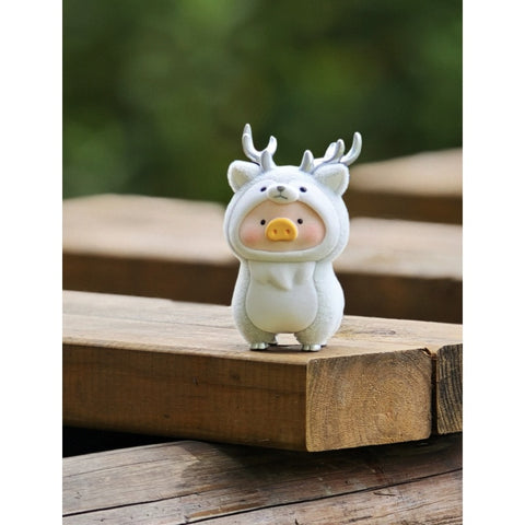 LuLu the Piggy Animal Party 2 Blind Box Series: Silver Snow Deer (Special) (Confirmed Style)