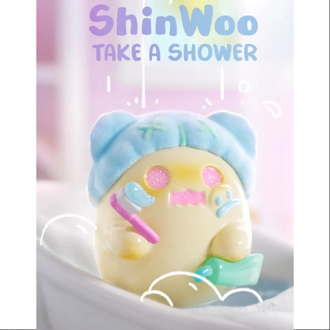 ShinWoo Take A Shower 65% Hanging Card 2022 Limited