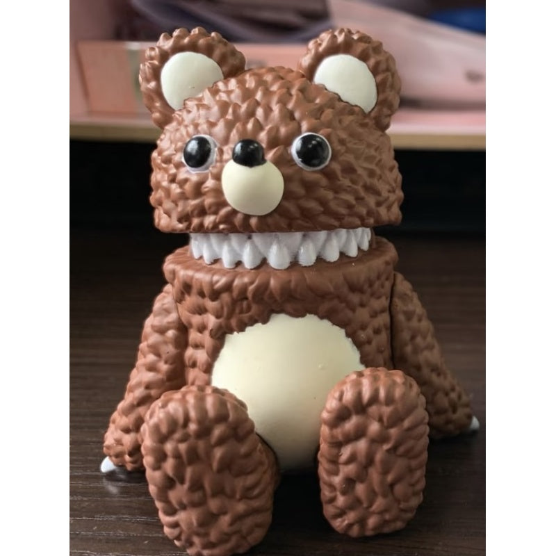 Muckey Instinctoy Relax Blind Box Series: Brown Bear (Confirmed Style)