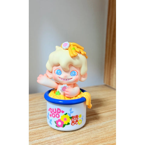Dudoo Tasty Afternoon Tea Blind Box Series: Doobie Fish Plate Noodle (Confirmed Style)