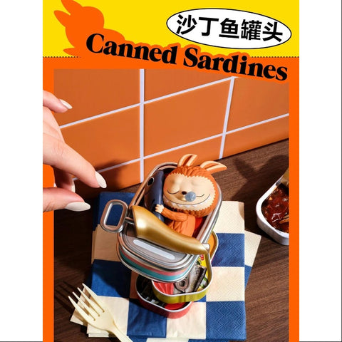 Labubu The Monsters Wacky Mart Series Canned Sardines