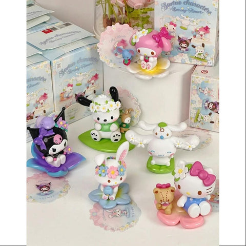 Sanrio Characters Spring Flower Series Whole Set Opened