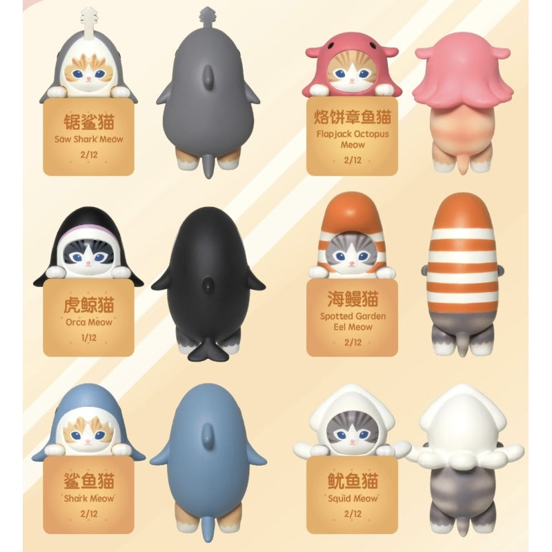 Mofusand Hippers Blind Box Series: Whole Set (Opened Box)