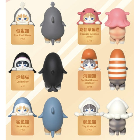 Mofusand Hippers Blind Box Series: Whole Set (Opened Box)