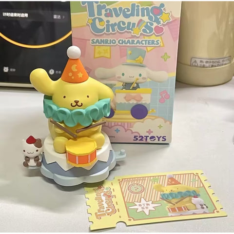 Sanrio Characters Traveling Circus Series Pompompurin Musician