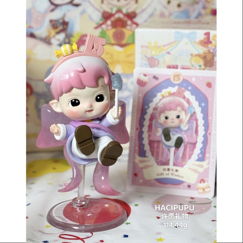 Hacipupu Celebrating the Moment Pop Mart 15th Anniversary Series Gift of Wishes