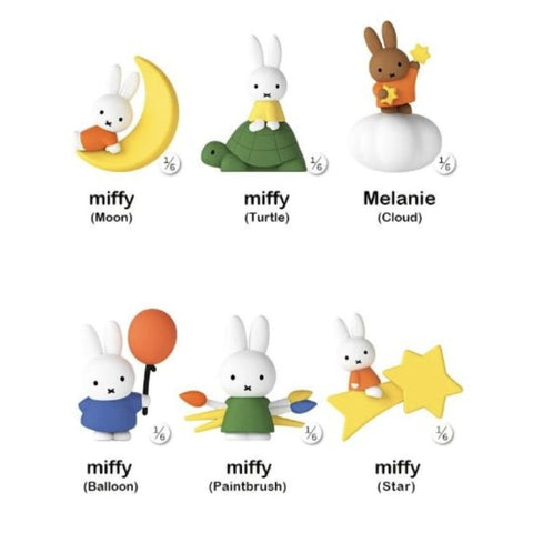 Miffy Refrigerator Magnet Blind Box Series: Whole Set (Opened Box)